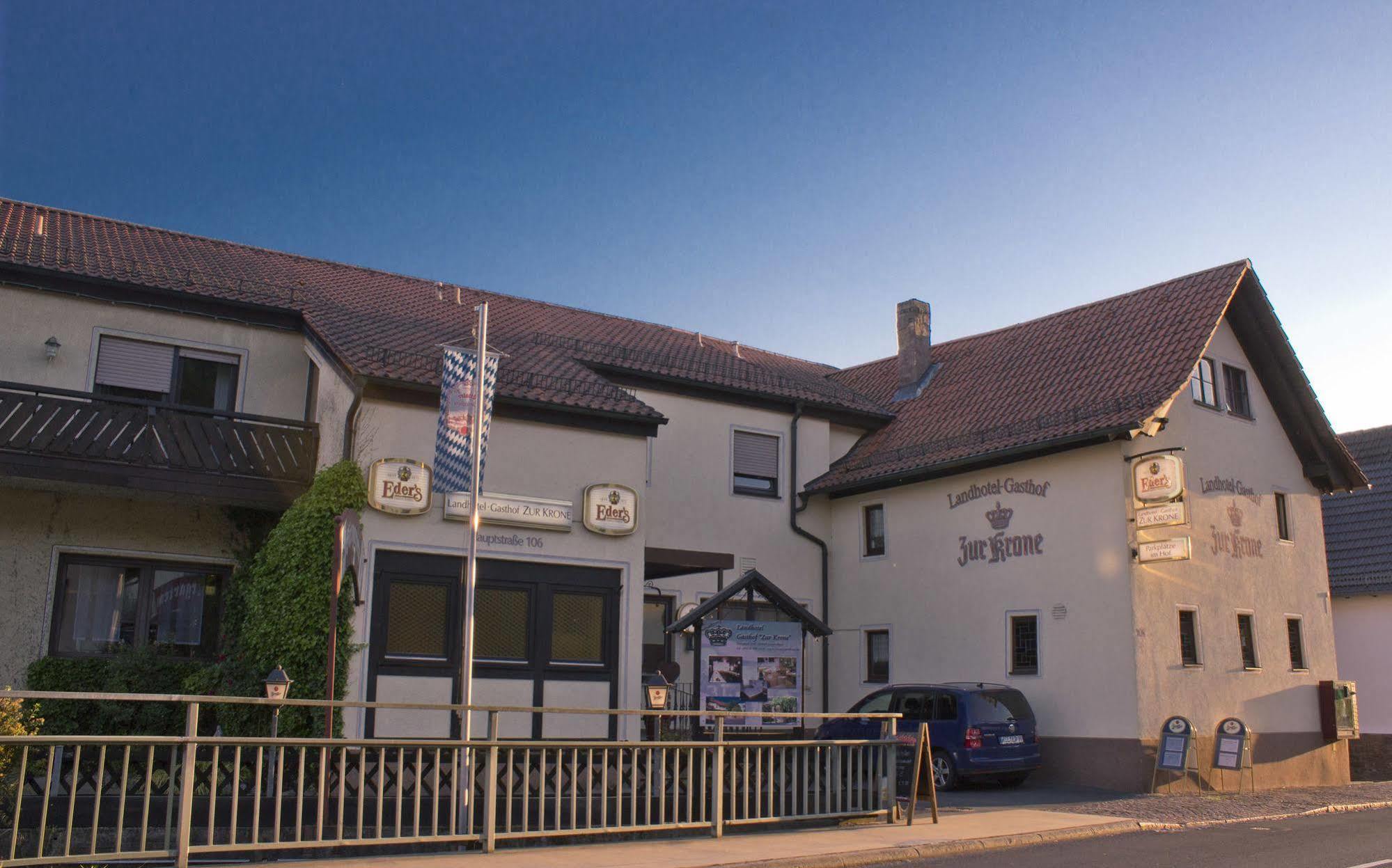 Gasthof Zur Krone Leidersbach ภายนอก รูปภาพ