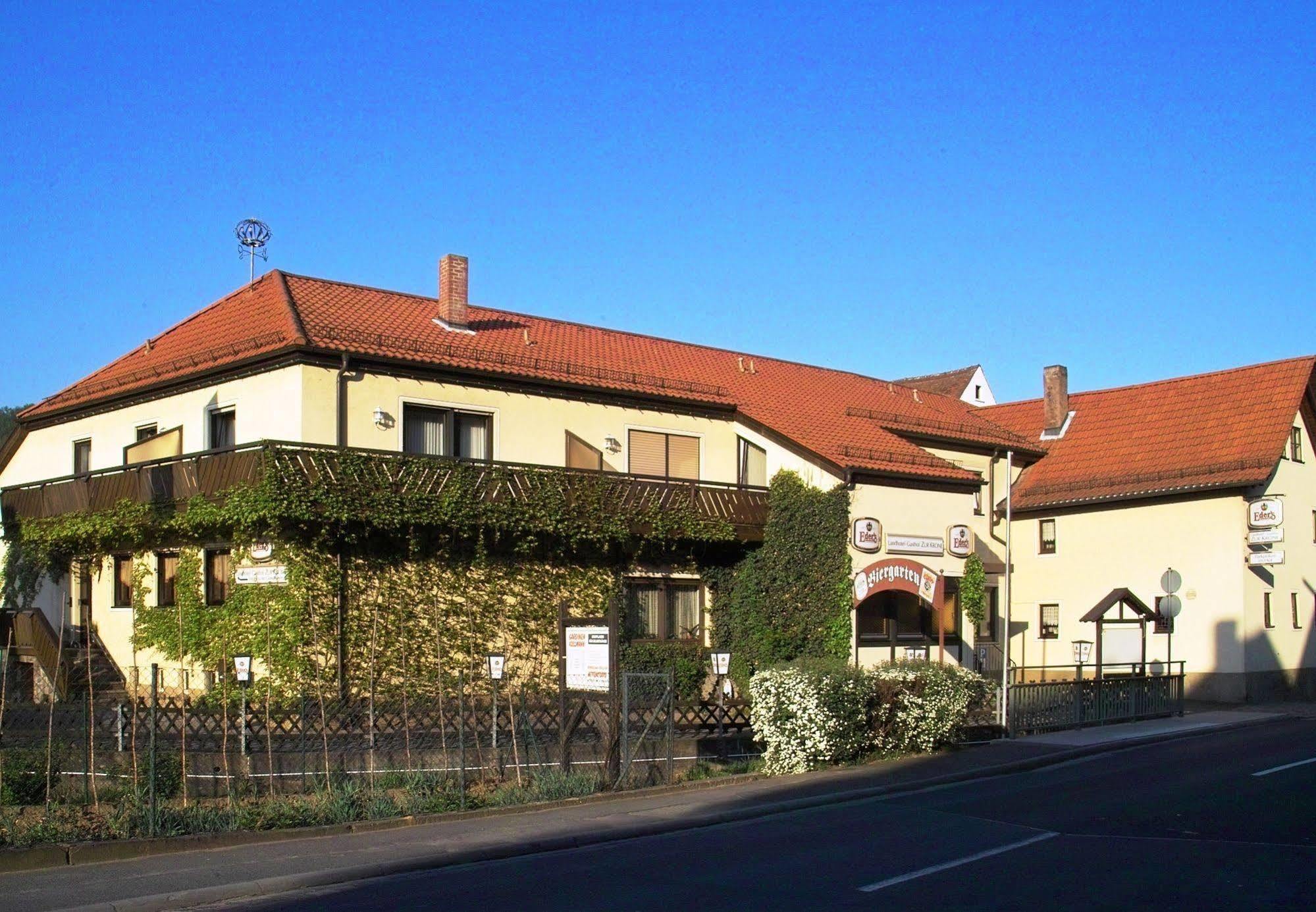 Gasthof Zur Krone Leidersbach ภายนอก รูปภาพ
